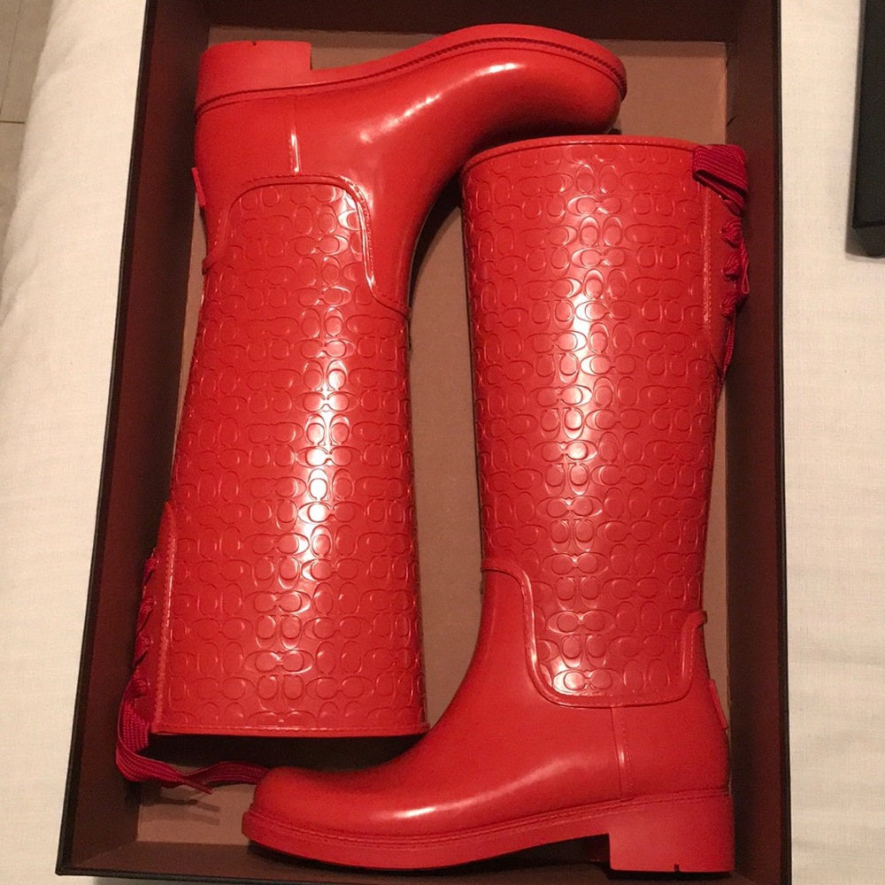 Coach rain boots - Picture 5 of 5